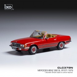 Mercedes 280 SL R107 1979 Red IXO CLC379N