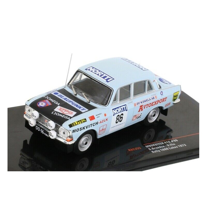 MCG 1/18 Volvo 142 GTX Castrol #5 - Rallye Des 1000 Lacs 1973, édition Limitée