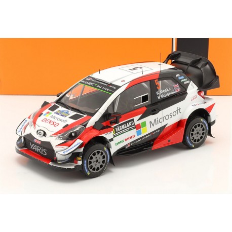 Toyota Yaris WRC 5 Rallye de Suède 2019 Meeke Marshall IXO 18RMC039B