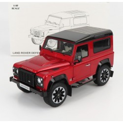 Land Rover Defender 90 Works V8 70th Edition 2018 Red LCD Model LCD18007RE