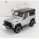 Land Rover Defender 90 Works V8 70th Edition 2018 Silver LCD Model LCD18007Si