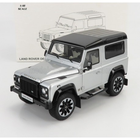 Land Rover Defender 90 Works V8 70th Edition 2018 Silver LCD Model LCD18007Si
