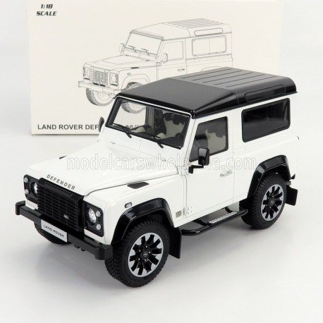 Land Rover Defender 90 Works V8 70th Edition 2018 White LCD Model LCD18007WH