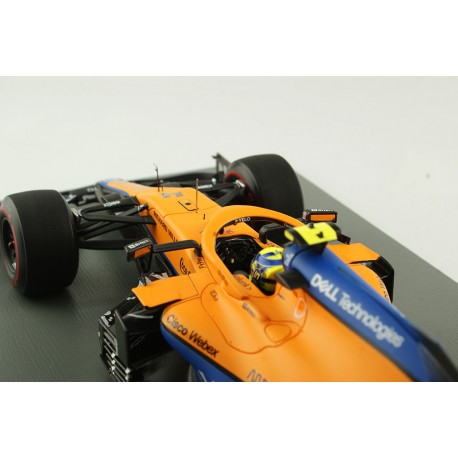 McLaren Mercedes MCL35M 4 F1 3ème Grand Prix d'Emilie Romagne Imola 2021 Lando Norris Spark 18S585