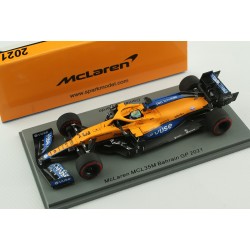 McLaren Mercedes MCL35M 3 F1 Grand Prix de Bahrain 2021 Daniel Ricciardo Spark S7670