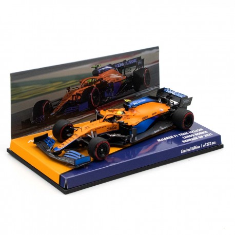 McLaren Mercedes MCL35M 4 F1 Bahrain 2021 Lando Norris Minichamps 533214304