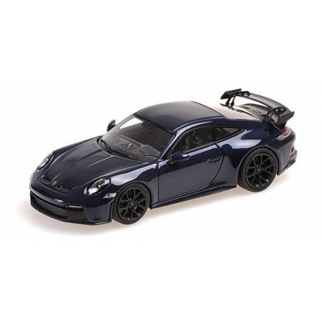 Porsche 911 Type 992 GT3 2020 Blue Metallic Minichamps 410069206