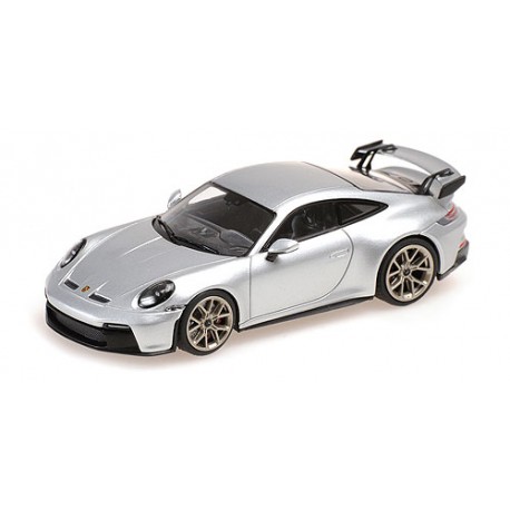 Porsche 911 Type 992 GT3 2020 Silver Metallic Minichamps 410069204