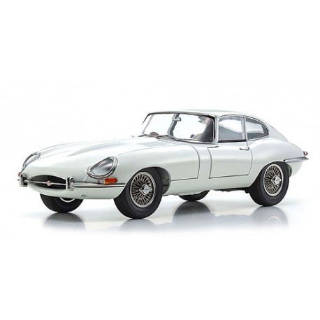 Jaguar E Type Coupe MKI rhd 1961 White Kyosho KYO08954W