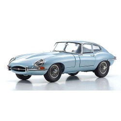 Jaguar E Type Coupe MKI rhd 1961 Light Blue Metallic Kyosho KYO08954SBL