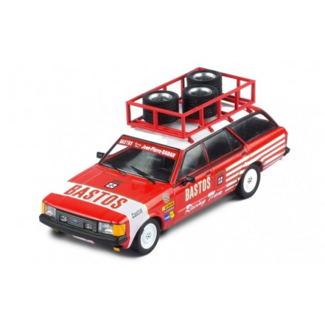 Ford Granada MK II Turnier Bastos racing team Assistance with roof rack Rallye 1978 IXO RAC327