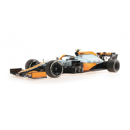 McLaren Mercedes MCL35M 4 F1 Grand Prix de Monaco 2021 Lando Norris Minichamps 530212404