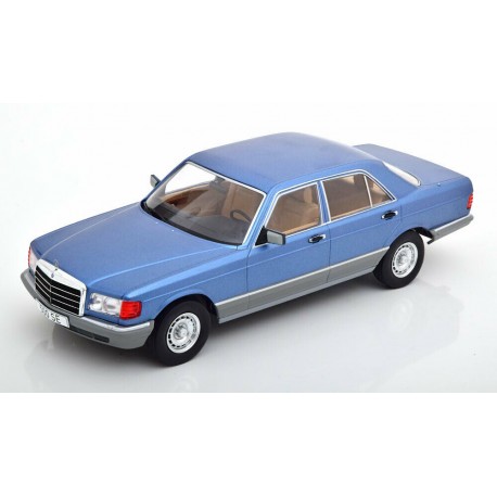 Mercedes S-class W126 1979 Metallic Blue MCG MCG18186