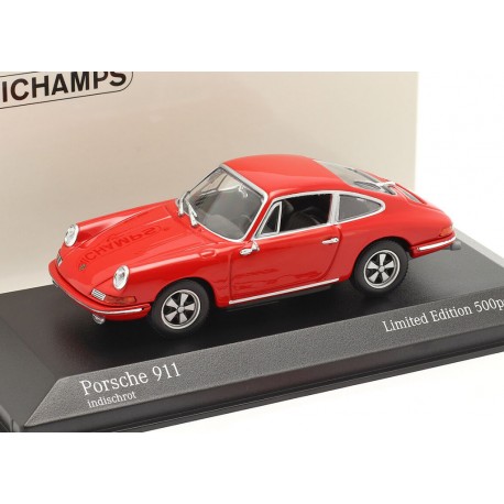 Porsche 911 Coupe 1964 Red Minichamps 943067123