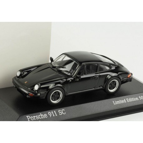Porsche 911 SC Coupe 1979 Black Minichamps 943062096
