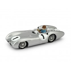Mercedes W196C 1 F1 Grand Prix d'Angleterre 1954 Juan Manuel Fangio Brumm R325CH