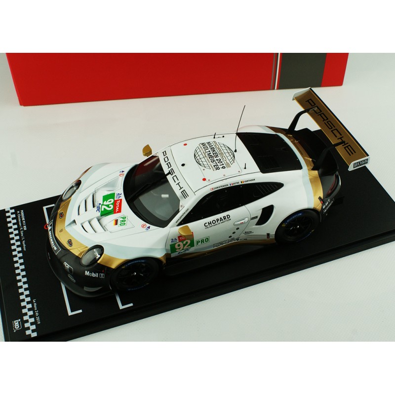 Porsche 911 (991) RSR 24h Le Mans 2019 Christensen/Estre/Vanthoor IXO 1:18 LEGT18024 | LEGT18024
