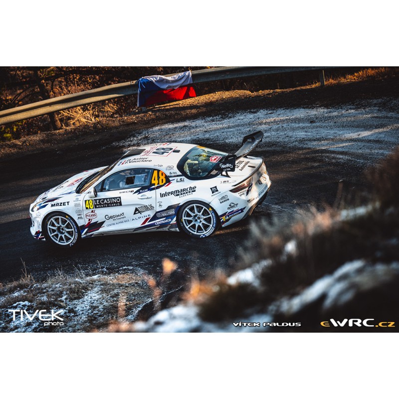 SPARK S6700 Alpine A110 Rallye N°48 – Monte-Carlo 2022 (Astier) – Résine 1/43 Neuve