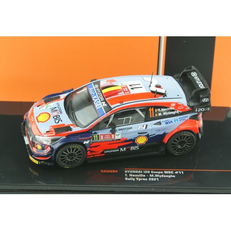 Hyundai i20 Coupe WRC 11 Rallye d'Ypres 2021 Neuville - Wydaeghe IXO RAM804
