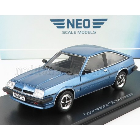 Opel Manta B CC 1980 Metallic Blue NEO NEO49576