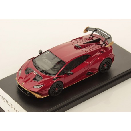 Lamborghini Huracan STO Rosso Efesto with Oro Elios frames Looksmart LS523G