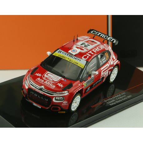 Citroen C3 Rally2 24 Rallye Monte Carlo 2021 Camilli - Buresi IXO RAM791