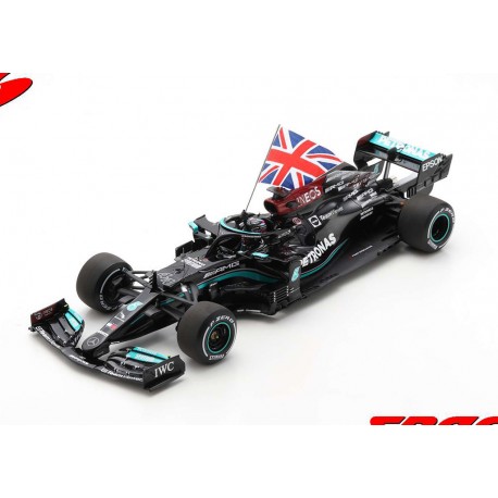 Mercedes AMG F1 W12 E Performance 44 F1 Winner Grand Prix d'Angleterre 2021 Lewis Hamilton Spark 18S599