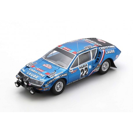 Alpine A310 22 Rallye Monte Carlo 1976 Henry - Gelin Spark S5471