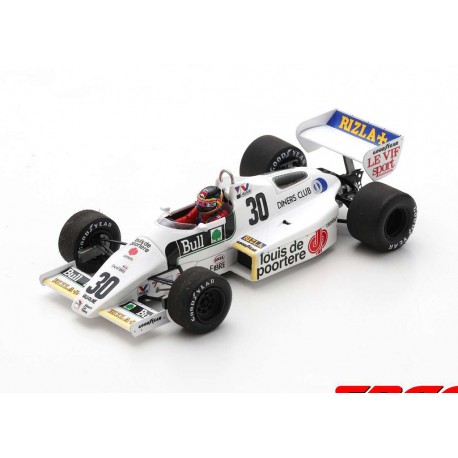 Arrows A6 n30 Thierry Boutsen 1983 F1 Grand Prix de Belgique Spark S5786