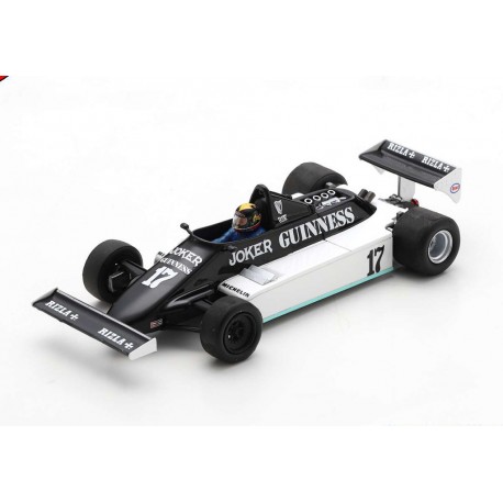 March 811 n17 Derek Daly 1981 F1 Grand Prix des USA Long Beach Spark S7169