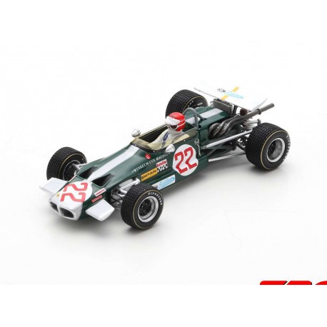 Lotus 59 n22 Rolf Stommelen 1969 F1 Grand Prix d'Allemagne Spark S7475