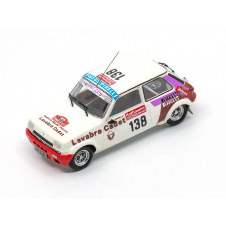 Renault 5 Alpine Gr2 138 Rallye 1000 Pistes de Canjuers 1983 Auriol - Tissiot Spark SF174