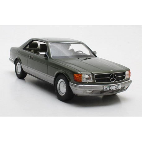 Mercedes Benz 380SEC C126 Coupe 1982 Green Cult Models CML075-2