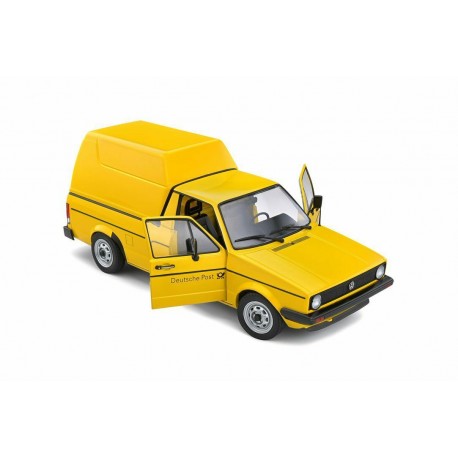 Volkswagen Caddy MKI German Post 1982 Yellow Solido S1803505