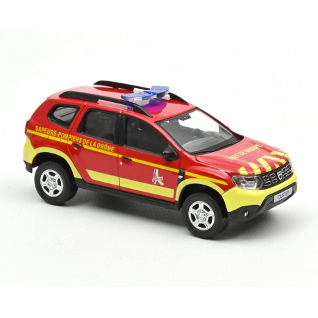 Dacia Duster Pompiers Chef de Groupe 2020 Red Yellow Norev 509048