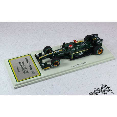 Lotus T127 18 F1 Europe 2010 Jarno Trulli Spark S3010