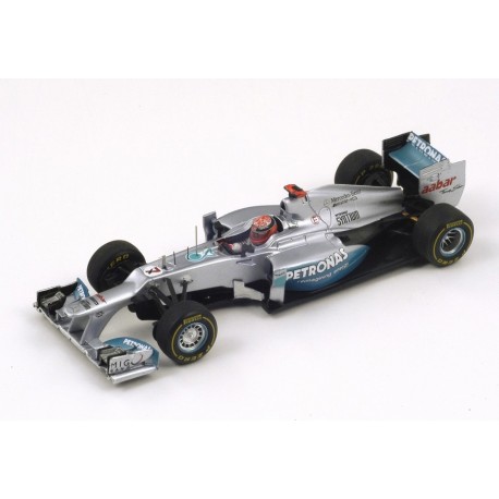 Mercedes W03 7 F1 Monaco 2012 Michael Schumacher Spark S3042