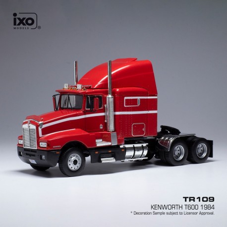 Kenworth T600 1984 Red White IXO TR109