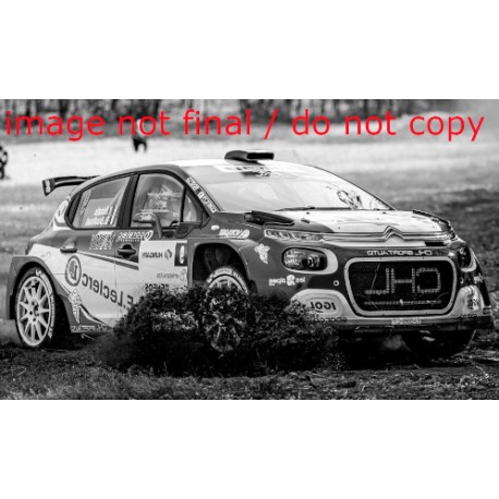 Citroen C3 Rally2 9 Rallye de Hongrie 2021 Bonato - Boulloud IXO RAM821