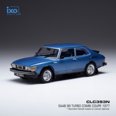 Saab 99 Turbo 1977 Blue IXO CLC393N