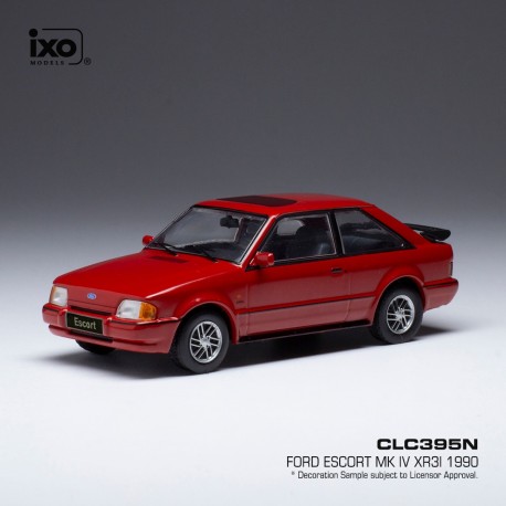 Ford Escort MK IV 1990 Red IXO CLC395N