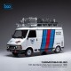 Fiat 242 Martini Rally Team Assistance with accessories and rack tires Rallye 1986 IXO 18RMC084XE