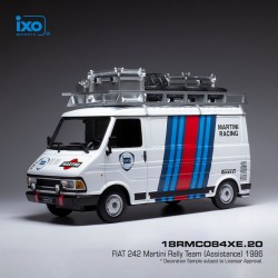 Miniature Fiat 242 Assistance Rallye - IXO 1/43 - Modèle Neuf