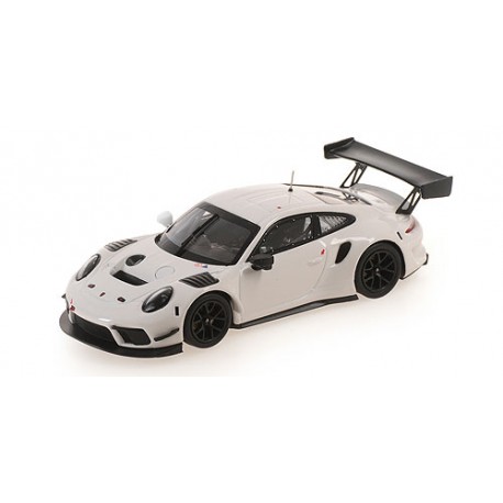 Porsche 911 GT3 R 991.2 2020 White Minichamps 410196000