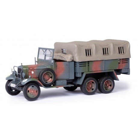 Mercedes Benz G3A SD.KFZ 70 Wermacht Truck Open Cabin German Army WWII 1935 Grey Esval Model EMGEMB43038C