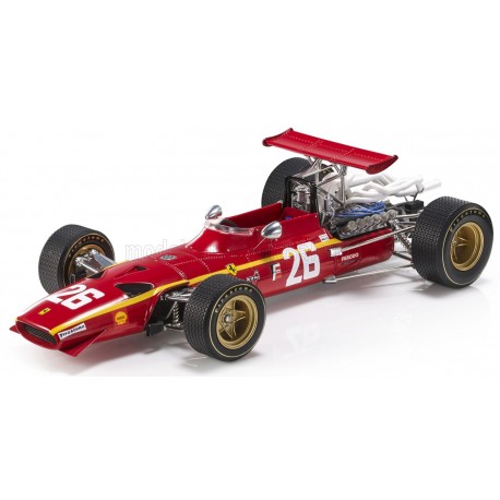 Ferrari 312 n26 Jacky Ickx 1968 F1 Winner Grand Prix de France GP Replicas GP112D