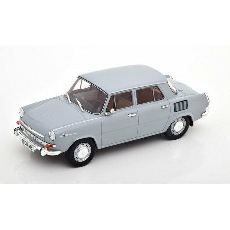 Skoda 1000 MB 1965 Grey White Whitebox WB124097