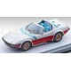 Ferrari 365 GTB/4 Michelotti cabriolet open 1975 White Red Blue Tecnomodel TEC43-010C