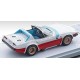 Ferrari 365 GTB/4 Michelotti cabriolet open 1975 White Red Blue Tecnomodel TEC43-010C