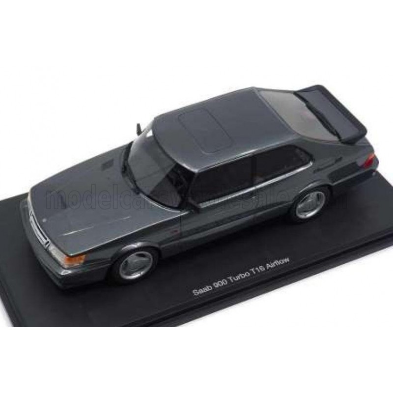 WERBUNG: Buy this new Saab 900 Turbo T16 Airflow model car from the year 1988 in grey metallic by DNA Collectibles!!! Check out this model car in scale 1:18, #limited